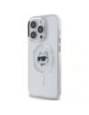 Hurtownia GSM - Karl Lagerfeld KLHMP13LHLSCHH Apple iPhone 13 Pro hardcase IML Metal Choupette Head MagSafe alb - KLD21823 - {ean13} - Hurt