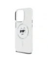 Hurtownia GSM - Karl Lagerfeld KLHMP13LHLSCHH Apple iPhone 13 Pro hardcase IML Metal Choupette Head MagSafe alb - KLD21823 - {ean13} - Hurt