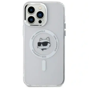 Hurtownia GSM - Etui Karl Lagerfeld KLHMP13XHLSCHH Apple iPhone 13 Pro Max hardcase IML Metal Choupette Head MagSafe bílý/white - KLD21824 - {ean13} - Hurt