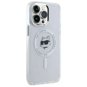 Hurtownia GSM - Etui Karl Lagerfeld KLHMP13XHLSCHH Apple iPhone 13 Pro Max hardcase IML Metal Choupette Head MagSafe bílý/white - KLD21824 - {ean13} - Hurt