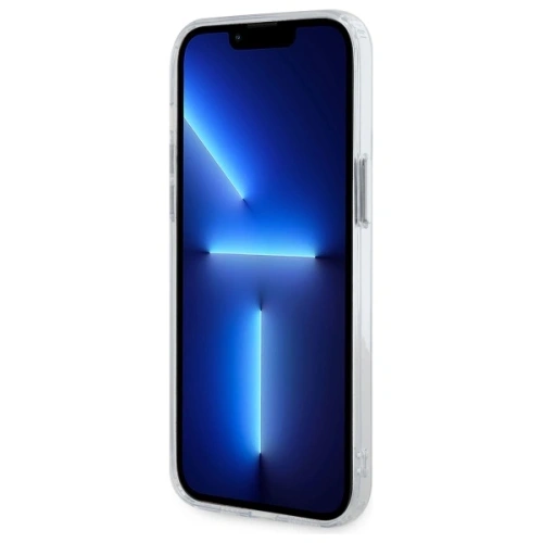 Etui Karl Lagerfeld KLHMP13XHLSCHH Apple iPhone 13 Pro Max hardcase IML Metal Choupette Head MagSafe biały/white