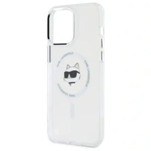 Hurtownia GSM - Etui Karl Lagerfeld KLHMP13XHLSCHH Apple iPhone 13 Pro Max hardcase IML Metal Choupette Head MagSafe bílý/white - KLD21824 - {ean13} - Hurt