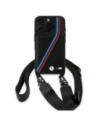 Hurtownia GSM - BMW BMHCP16L23PSVTK Apple iPhone 16 Pro Hardcase M Edition Carbon Tricolor Linien & Strap schwarz - BMW740 - {ean13} - Hurt