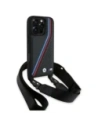 Wholesale BMW BMHCP16L23PSVTK Apple iPhone 16 Pro hardcase M Edition Carbon Tricolor Lines & Strap black - BMW740 - {ean13} - Hurt