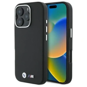 Hurtownia GSM - Etui BMW BMHCP16L23PUFWKEV Apple iPhone 16 Pro hardcase M Edition Kevlar obal z kovu černý/black - BMW741 - {ean13} - Hurt