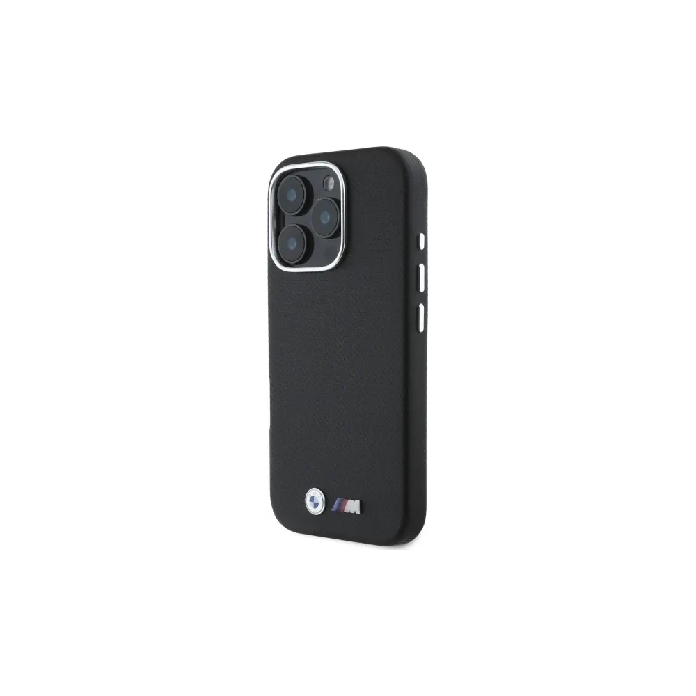 Hurtownia GSM - BMW BMHCP16L23PUFWKEV Apple iPhone 16 Pro Hardcase M Edition Kevlar umwickelt Metall schwarz - BMW741 - {ean13} - Hurt