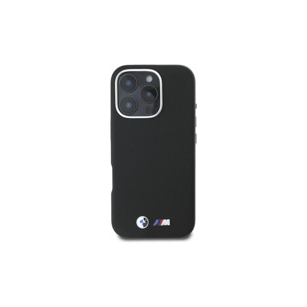 Hurtownia GSM - BMW BMHCP16L23PUFWKEV Apple iPhone 16 Pro Hardcase M Edition Kevlar umwickelt Metall schwarz - BMW741 - {ean13} - Hurt