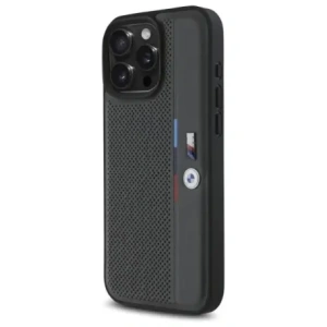 Hurtownia GSM - Etui BMW BMHCP16L23PUPVA Apple iPhone 16 Pro hardcase M Perforated Tricolor Detail Line antracit/antracit - BMW742 - {ean13} - Hurt