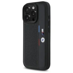 Hurtownia GSM - Etui BMW BMHCP16L23PUPVK Apple iPhone 16 Pro hardcase M Perforated Tricolor Detail Line černý/black - BMW743 - {ean13} - Hurt