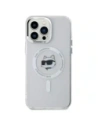 Hurtownia GSM - Karl Lagerfeld KLHMP14XHLSCHH Apple iPhone 14 Pro Max hardcase IML Metal Choupette Head MagSafe alb - KLD21826 - {ean13} - Hurt