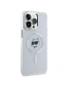 Hurtownia GSM - Karl Lagerfeld KLHMP14XHLSCHH Apple iPhone 14 Pro Max hardcase IML Metal Choupette Head MagSafe alb - KLD21826 - {ean13} - Hurt