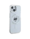 Hurtownia GSM - Karl Lagerfeld KLHMP15SHLSCHH Apple iPhone 15 Hartschale IML Metall Choupette Kopf MagSafe weiß - KLD21830 - {ean13} - Hurt