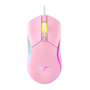 Hurtownia GSM - Drátová herní myš Havit MS1029 RGB, 7 tlačítek (růžová) - HVT304 - {ean13} - Hurt