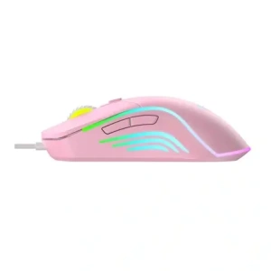 Wholesale Havit MS1029 RGB wired gaming mouse, 7 buttons (pink) - HVT304 - {ean13} - Hurt