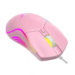 Hurtownia GSM - Drátová herní myš Havit MS1029 RGB, 7 tlačítek (růžová) - HVT304 - {ean13} - Hurt