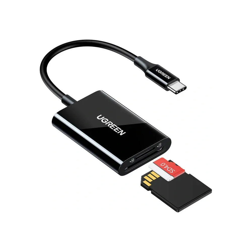 Hurtownia GSM - UGREEN CM265 USB-C / SD, MicroSD Kártyaolvasó (fekete) - UGR5572 - {ean13} - Hurt