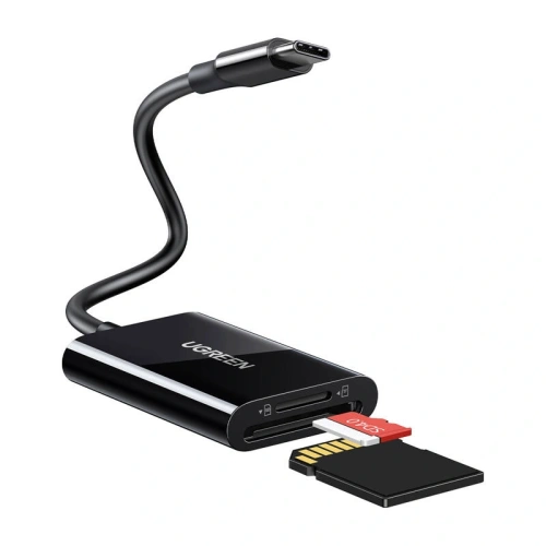 Czytnik kart USB-C / SD, MicroSD UGREEN CM265 (czarny)