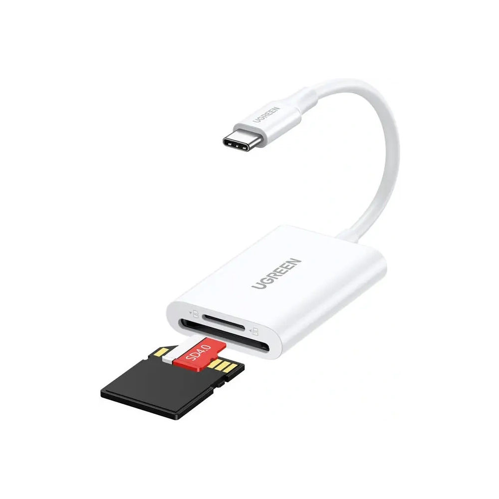 Hurtownia GSM - UGREEN CM265 USB-C / SD, MicroSD Kártyaolvasó (fehér) - UGR5573 - {ean13} - Hurt