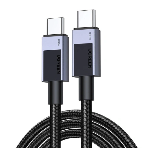 Kabel UGREEN L512 USB-C / USB-C PD 100W 3m (szary)