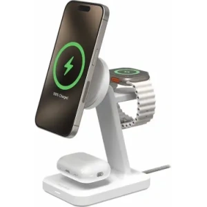 Wholesale Mophie Snap+ 3-in-1 Qi2 wireless charger stand MagSafe 15W - ZAG166 - {ean13} - Hurt