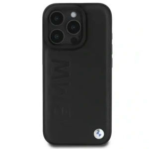 Hurtownia GSM - Etui BMW BMHCP16LSLLBK Apple iPhone 16 Pro hardcase Leather Hot Stamp černý/black - BMW745 - {ean13} - Hurt