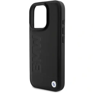 Hurtownia GSM - Etui BMW BMHCP16LSLLBK Apple iPhone 16 Pro hardcase Leather Hot Stamp czarny/black - BMW745 - {ean13} - Hurt