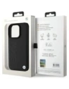 Hurtownia GSM - BMW BMHCP16LSLLBK Apple iPhone 16 Pro Hartschale Leder Heißprägung schwarz - BMW745 - {ean13} - Hurt