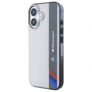 Hurtownia GSM - Etui BMW BMHCP16M23HTFEG Apple iPhone 16 Plus hardcase Motorsport IML Vertical Stripe šedá/grey - BMW746 - {ean13} - Hurt