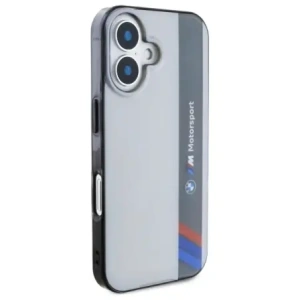 Hurtownia GSM - Etui BMW BMHCP16M23HTFEG Apple iPhone 16 Plus hardcase Motorsport IML Vertical Stripe šedá/grey - BMW746 - {ean13} - Hurt