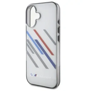 Hurtownia GSM - Etui BMW BMHCP16M23HTRAG Apple iPhone 16 Plus hardcase Motorsport IML Random Stripes šedý/grey - BMW747 - {ean13} - Hurt