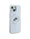 Hurtownia GSM - Karl Lagerfeld KLHMP15SHLSKCH Apple iPhone 15 hardcase IML Metal Karl&Choupette Head MagSafe alb - KLD21831 - {ean13} - Hurt