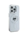 Hurtownia GSM - Karl Lagerfeld KLHMP15XHLSCHH Apple iPhone 15 Pro Max Hartschale IML Metall Choupette Kopf MagSafe weiß - KLD21832 - {ean13} - Hurt