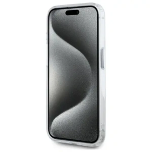 Hurtownia GSM - Karl Lagerfeld KLHMP15XHLSKCH Apple iPhone 15 Pro Max Hardcase IML Metall Karl&Choupette Kopf MagSafe weiß - KLD21833 - {ean13} - Hurt