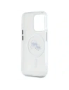 Hurtownia GSM - Karl Lagerfeld KLHMP15XHLSKCH Apple iPhone 15 Pro Max kemény hátlap IML Fém Karl&Choupette Fej MagSafe fehér - KLD21833 - {ean13} - Hurt