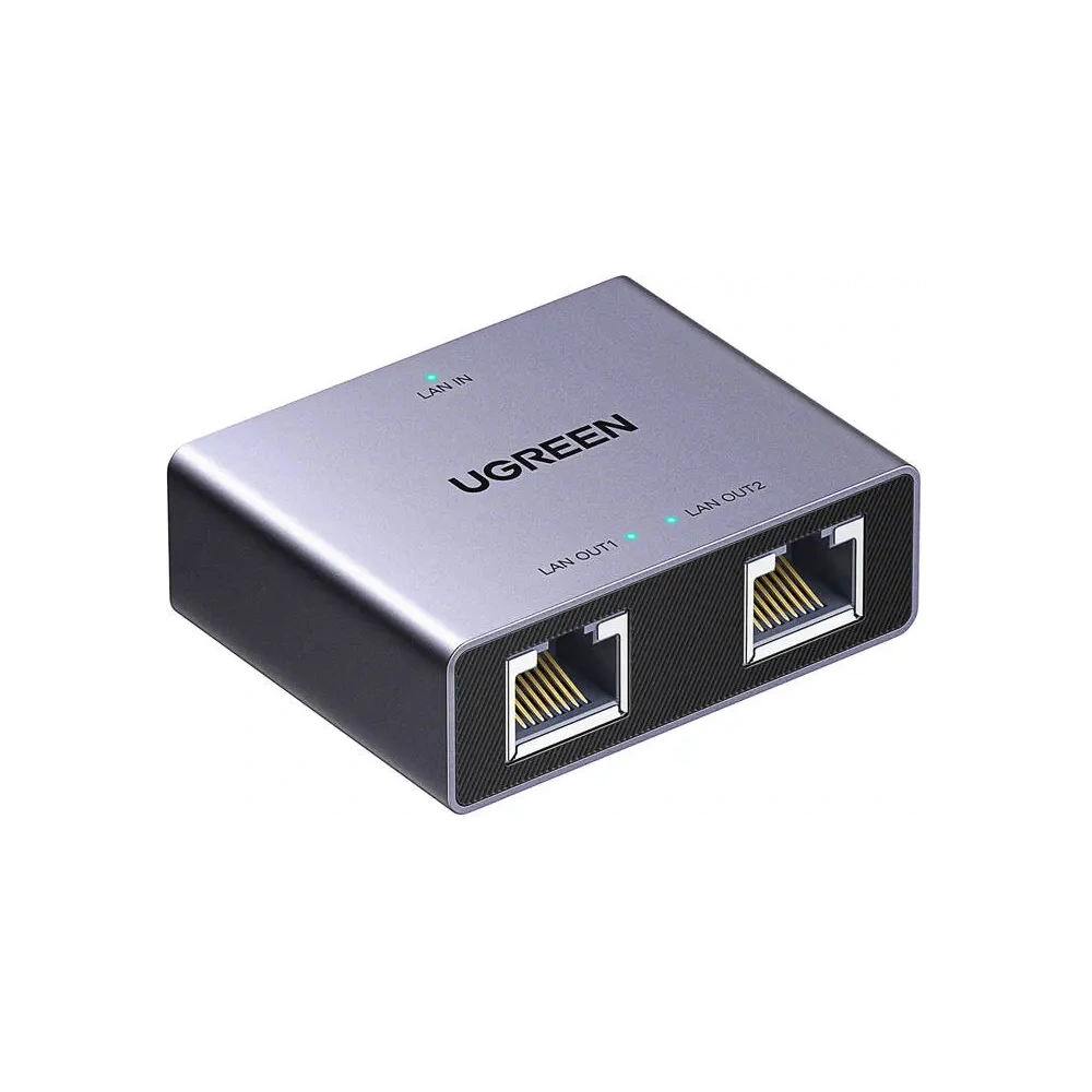 Hurtownia GSM - UGREEN NW301 ethernet elosztó adapter (1x2) - UGR5584 - {ean13} - Hurt