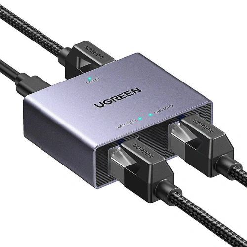 Adapter rozgałęźnik Ethernet UGREEN NW301 (1x2)
