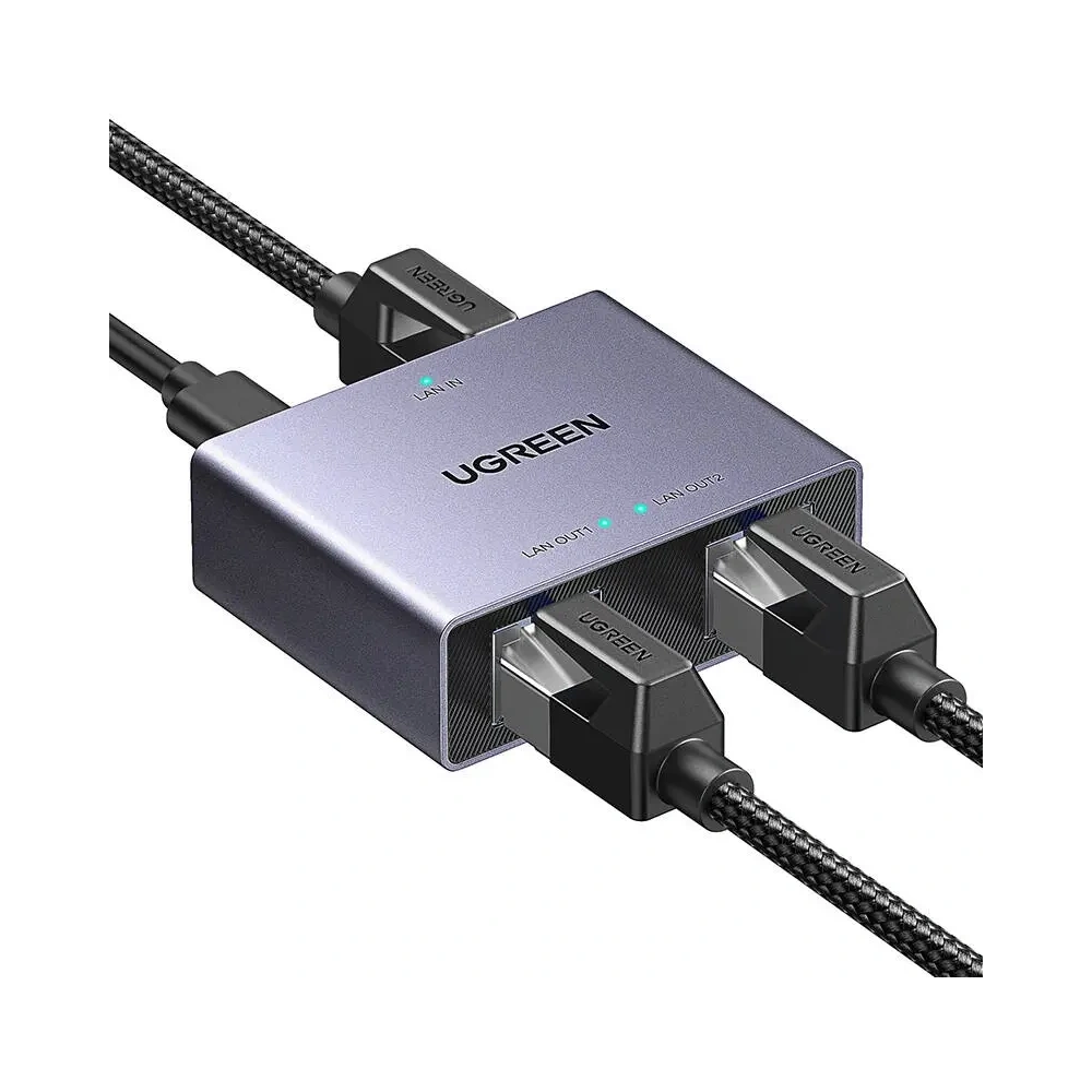 Hurtownia GSM - UGREEN NW301 ethernet elosztó adapter (1x2) - UGR5584 - {ean13} - Hurt