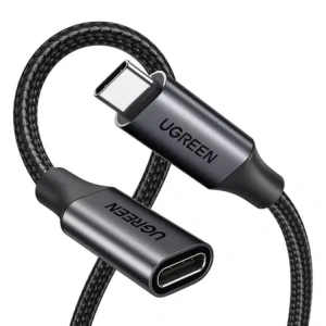 Hurtownia GSM - USB-C prodlužovací kabel 3.2 UGREEN US372 mužský USB-C na ženský USB-C Gen 2 1m (černý) - UGR5586 - {ean13} - Hurt