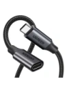 Hurtownia GSM - UGREEN US372 USB-C 3.2 männlich zu USB-C Gen 2 weiblich Verlängerungskabel 0.5m (schwarz) - UGR5587 - {ean13} - Hurt