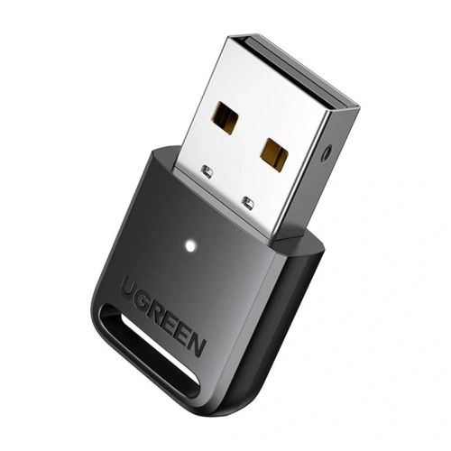 Adapter / odbiornik Bluetooth 5.3 USB-A UGREEN CM591 LED (czarny)