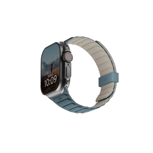 Pasek UAG Urban Armor Gear Pathfinder Apple Watch 4/5/6/7/SE/SE2/8/9/10/Ultra 1/2 44/45/49mm niebieski