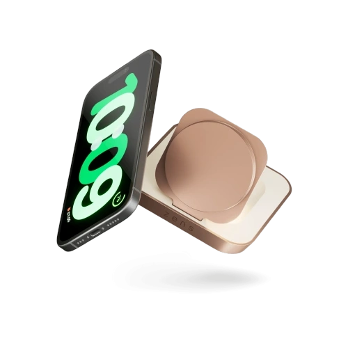 Ładowarka bezprzewodowa ZENS Nightstand Charger 20W (copper)