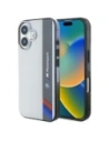 Etui BMW BMHCP16S23HTFEG Apple iPhone 16 hardcase Motorsport IML Vertical Stripe šedá/grey