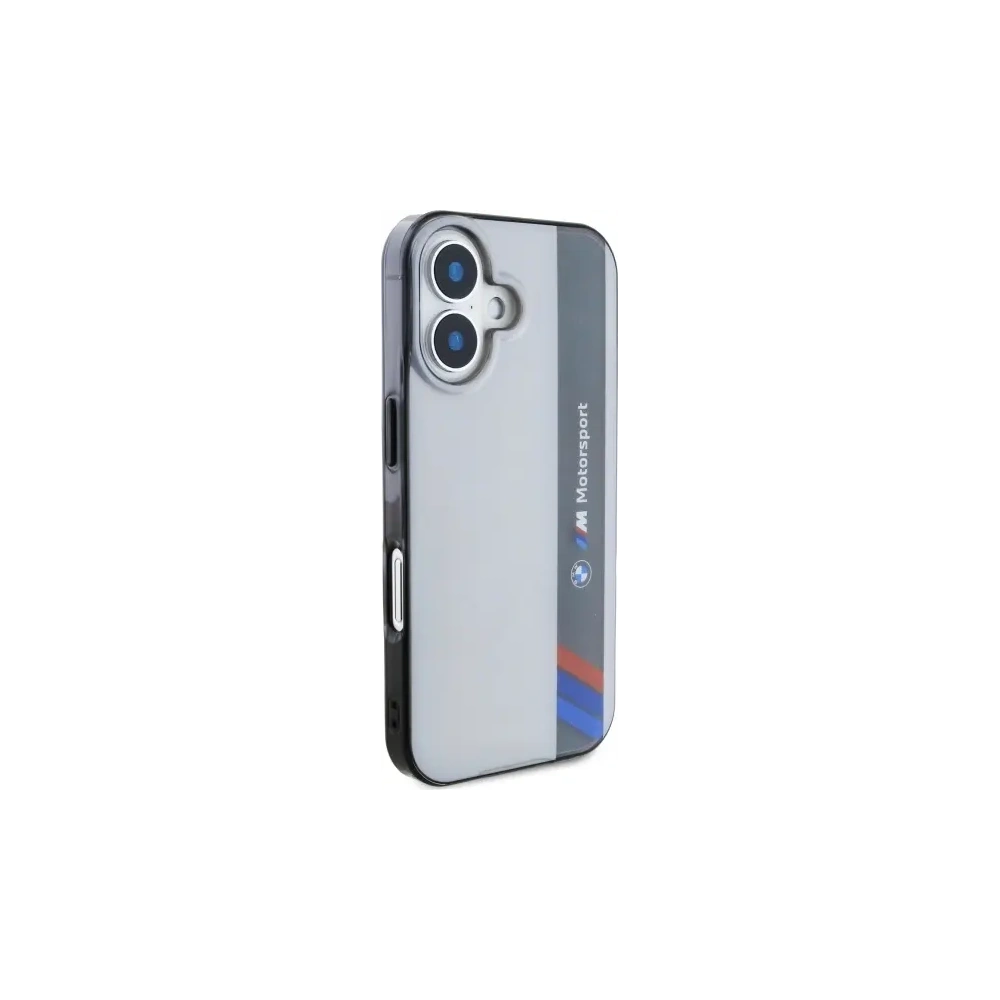 Hurtownia GSM - Etui BMW BMHCP16S23HTFEG Apple iPhone 16 hardcase Motorsport IML Vertical Stripe šedá/grey - BMW750 - {ean13} - Hurt