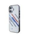 Hurtownia GSM - Etui BMW BMHCP16S23HTRAG Apple iPhone 16 hardcase Motorsport IML Random Stripes šedá/grey - BMW751 - {ean13} - Hurt