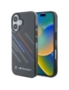 Hurtownia GSM - Etui BMW BMHCP16S23HTRAK Apple iPhone 16 hardcase Motorsport IML Random Stripes černý/black - BMW752 - {ean13} - Hurt