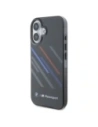 Hurtownia GSM - Etui BMW BMHCP16S23HTRAK Apple iPhone 16 hardcase Motorsport IML Random Stripes černý/black - BMW752 - {ean13} - Hurt