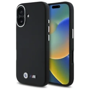Hurtownia GSM - Etui BMW BMHCP16S23PMWK Apple iPhone 16 hardcase M Smooth Full Wrapped Metal czarny/black - BMW753 - {ean13} - Hurt