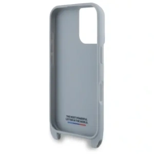 BMW BMHCP16S23PSCCG Apple iPhone 16 hardcase M Edition Carbon Stripe & Strap gri