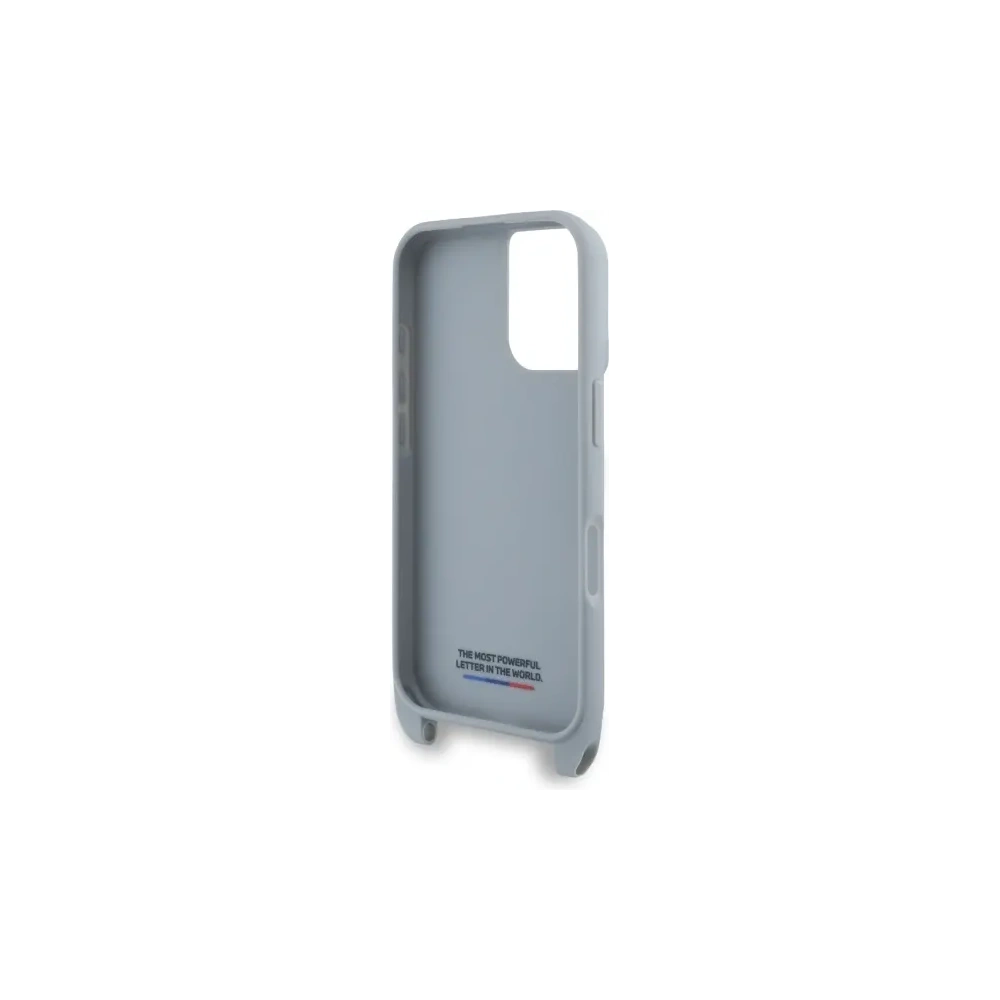 Wholesale BMW BMHCP16S23PSCCG Apple iPhone 16 hardcase M Edition Carbon Stripe & Strap grey - BMW754 - {ean13} - Hurt